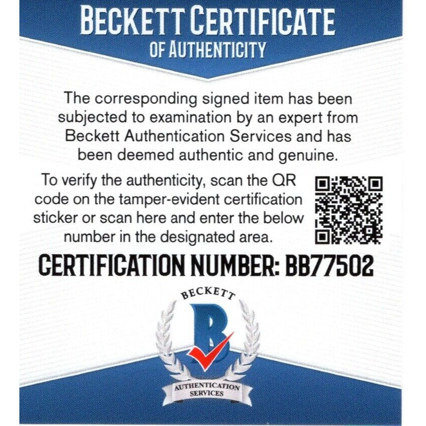 Jeff Hardy Signed Autographed Trading Card Beckett BAS