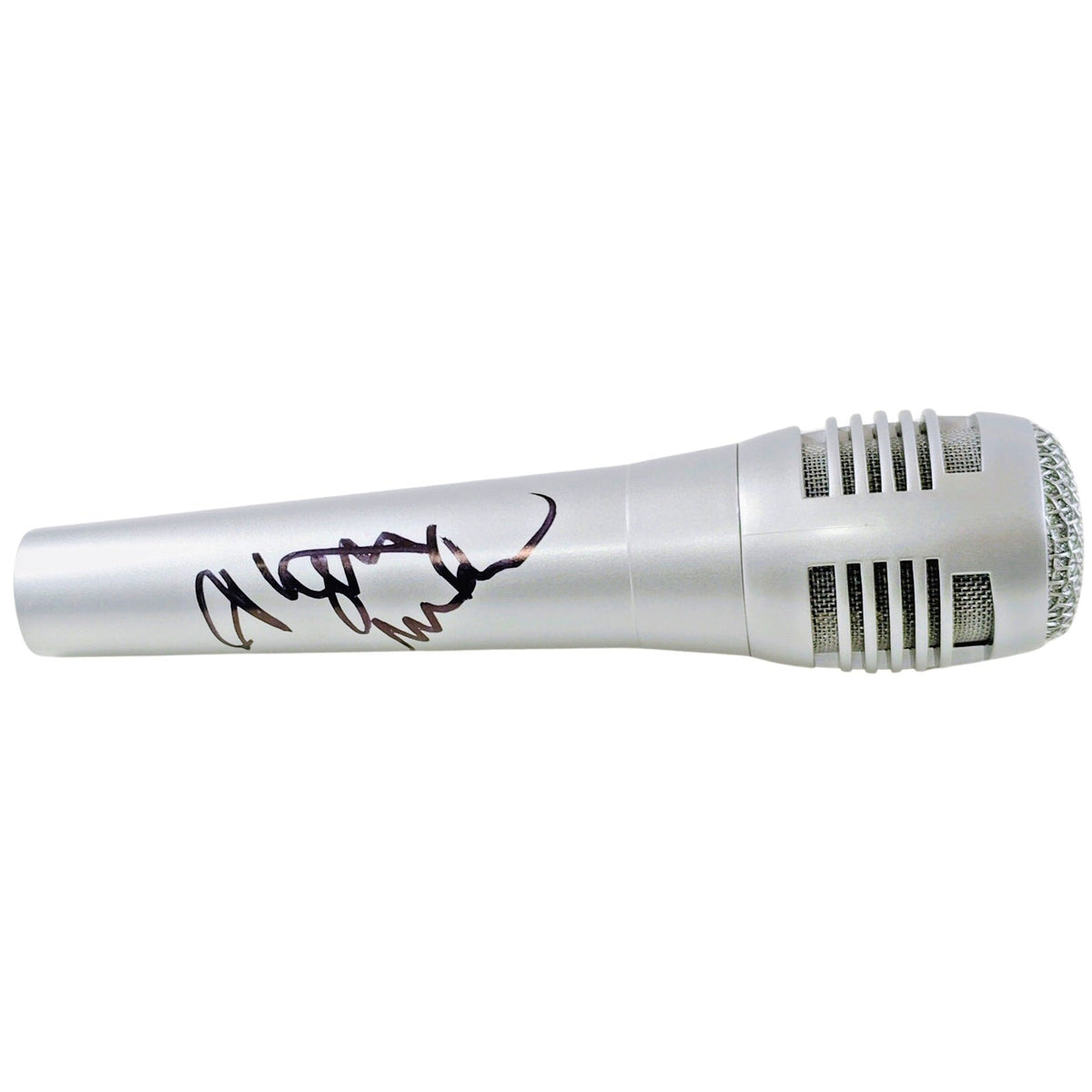Alyssa Milano Autographed Microphone Auto Trading Card Beckett BAS