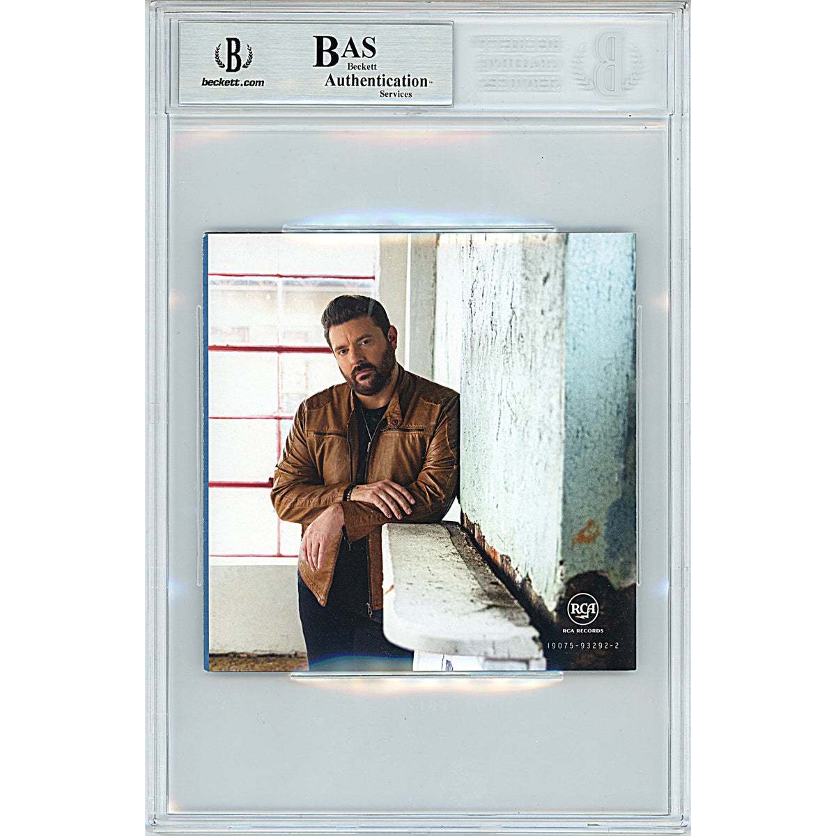 Chris Young Autographed Famous Friends Signed Cd Beckett BAS