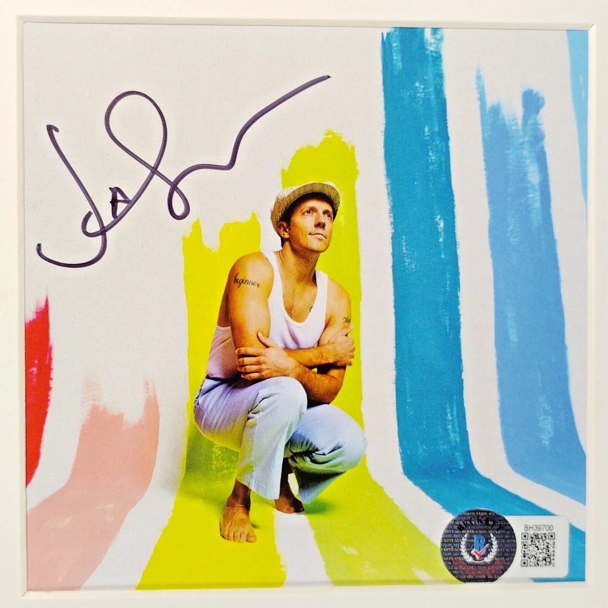 Jason Mraz Autographed Mystical Magical Signed Cd Beckett BAS