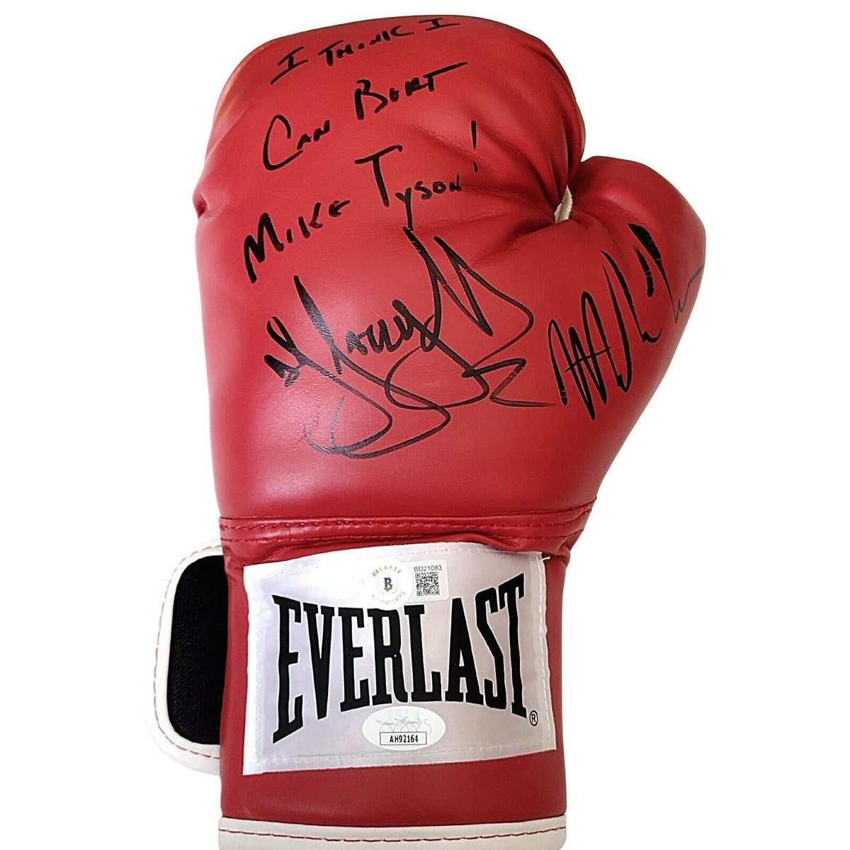 Mike Tyson Autographed Glove JSA