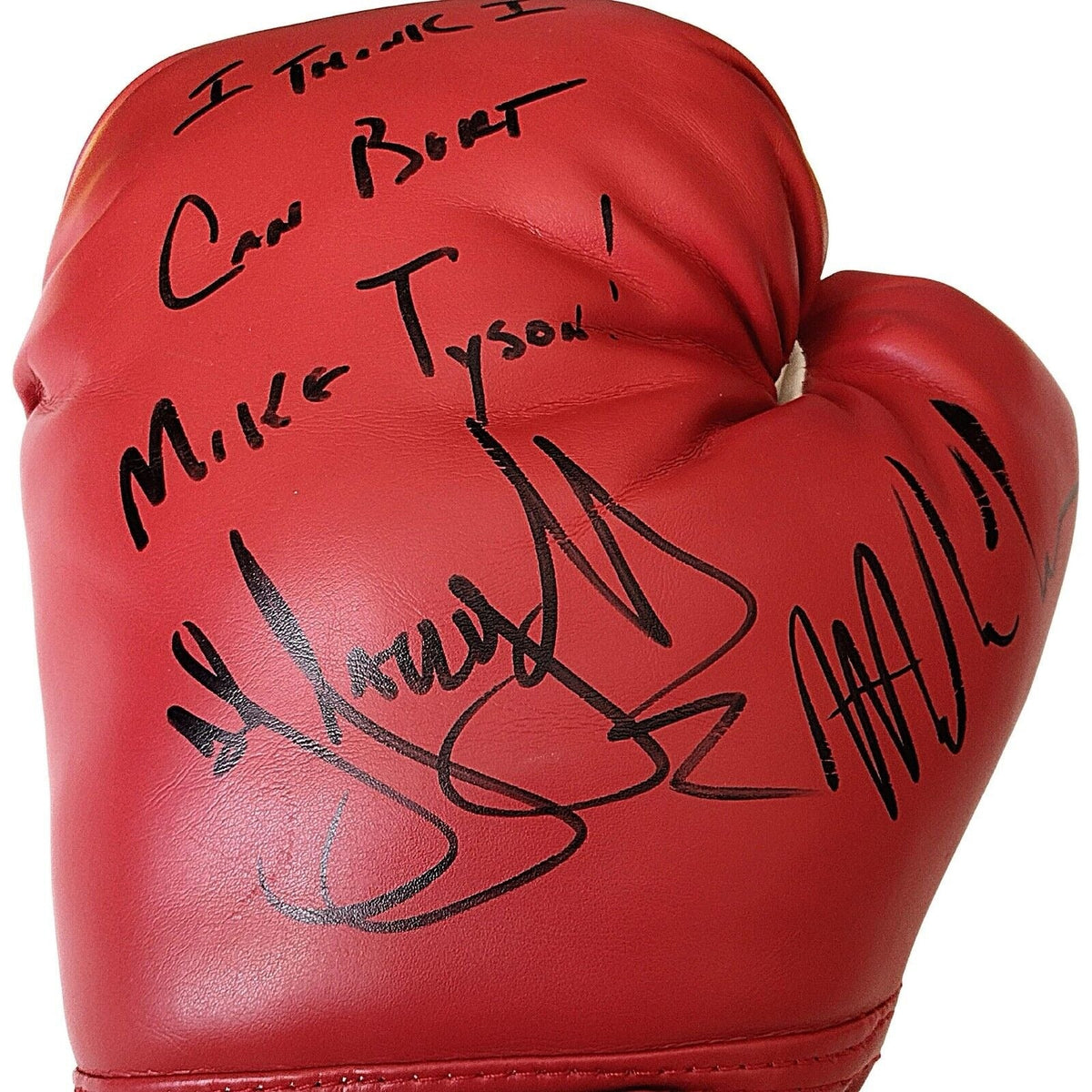 Mike Tyson Auto Glove JSA