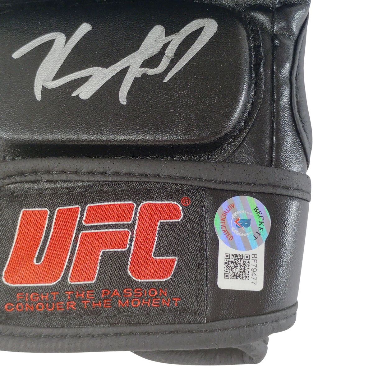 Kamaru Usman Autographed Autograph Trading Card Beckett BAS