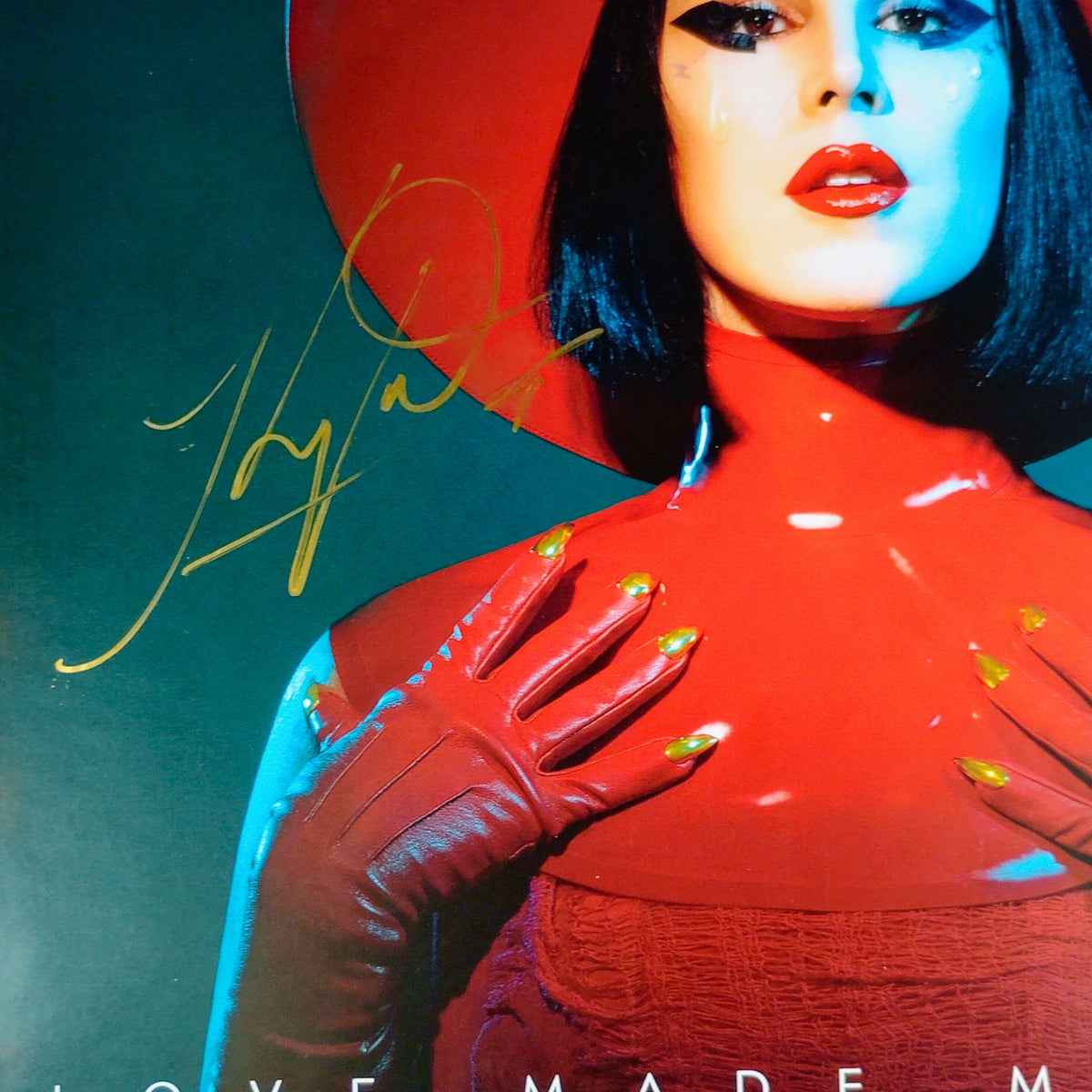 Kat Von Autographed Vinyl Beckett BAS
