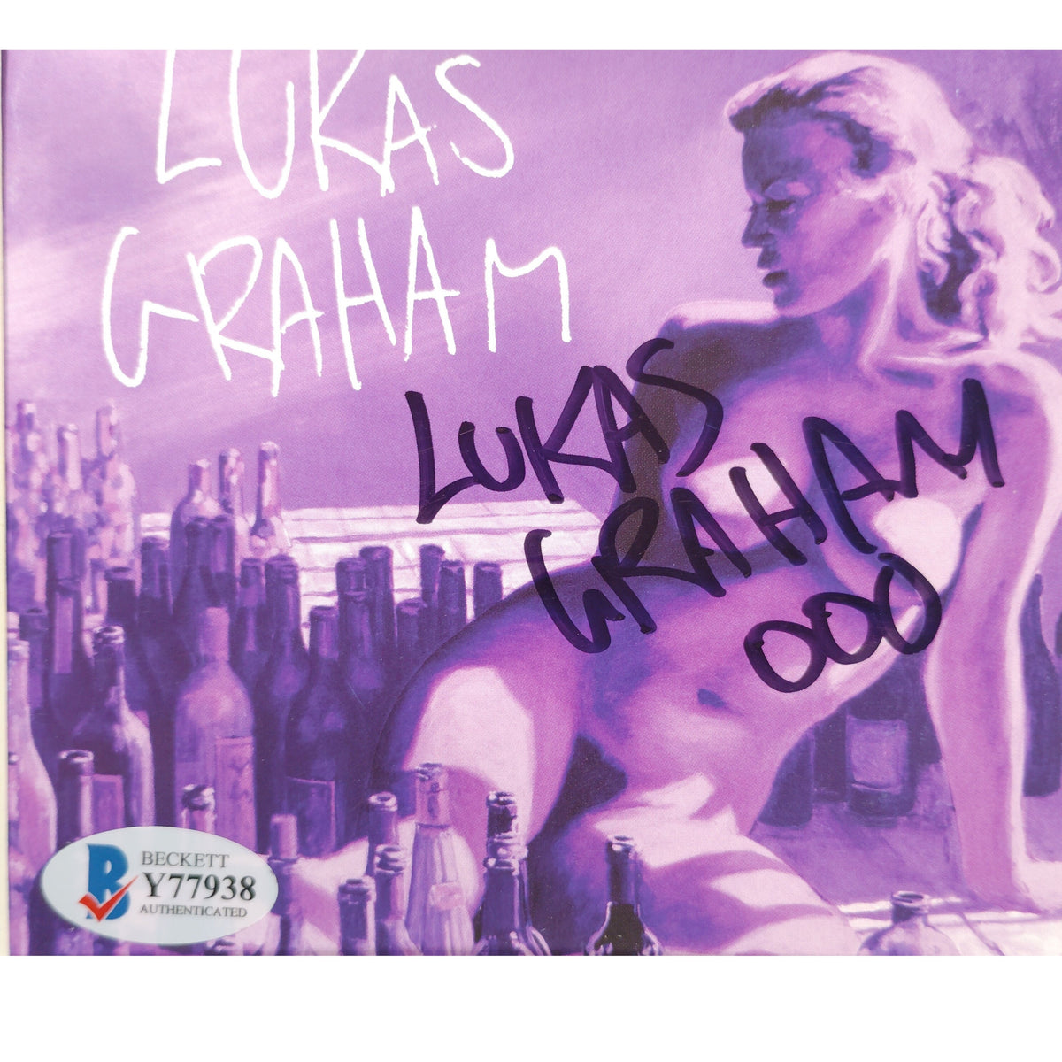 Lukas Graham Autographed Autograph Cd Beckett BAS