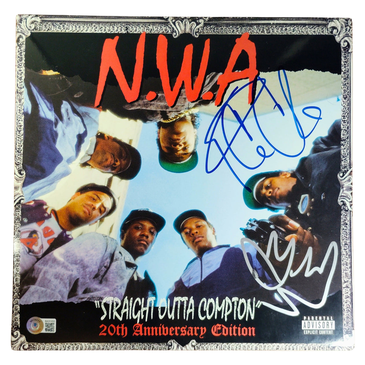Ice Cube Autographed Trading Card Beckett BAS