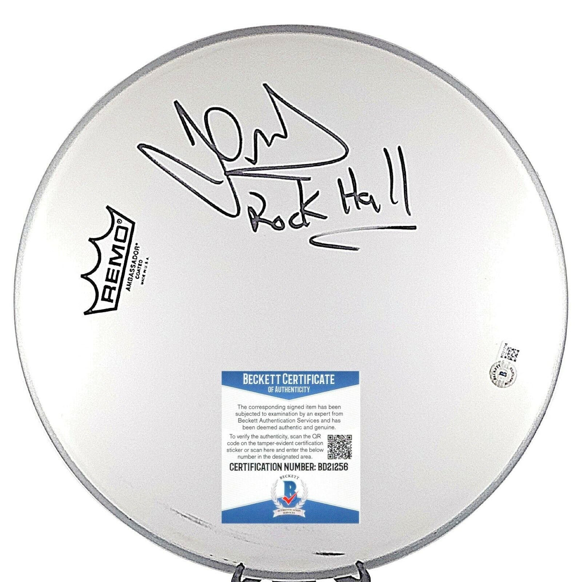 Dj Yella Autographed Remo Memorabilia Beckett BAS