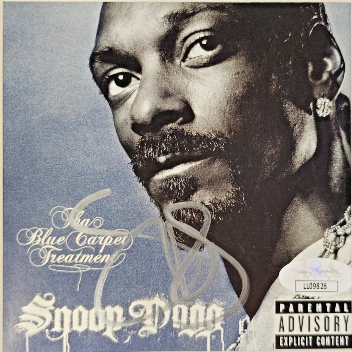 Snoop Dogg Signed Tha Blue Photo JSA