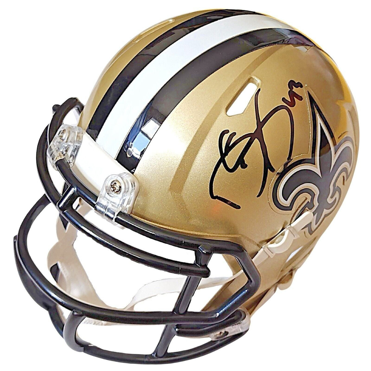 Darren Sproles New Orleans Saints Autographed Helmet Beckett BAS