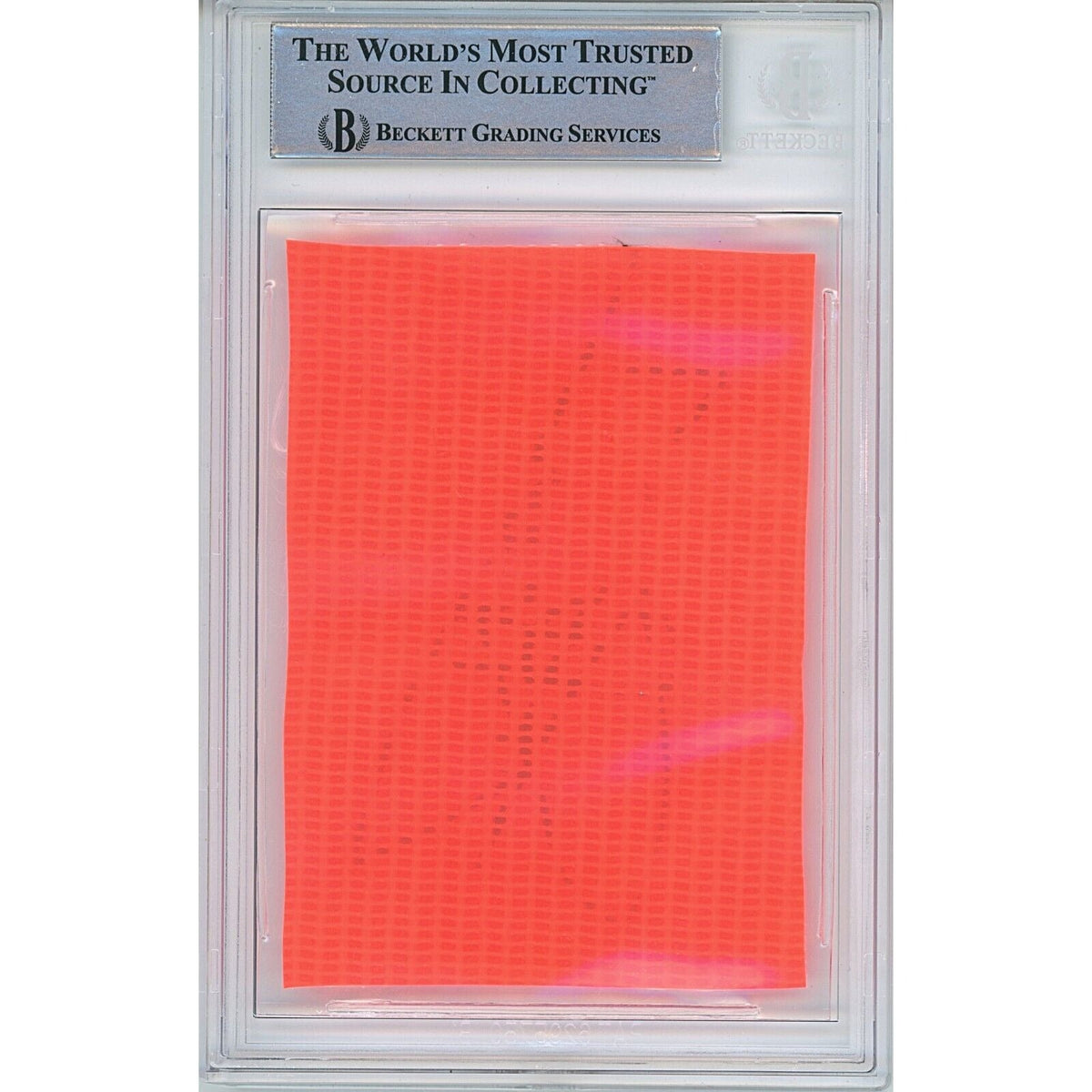 Joe Theismann Washington Commanders Autographed Autograph Trading Card Beckett BAS