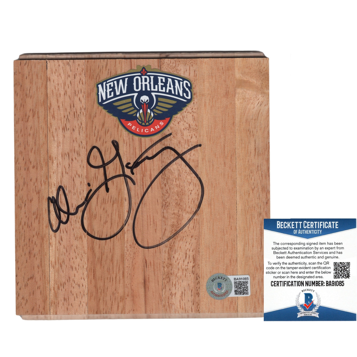 Alvin Gentry New Orleans Pelicans Autographed Photo Beckett BAS