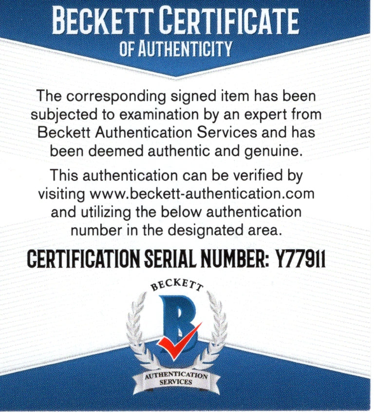 Brian Grant Portland Trail Blazers Autograph Jersey Beckett BAS