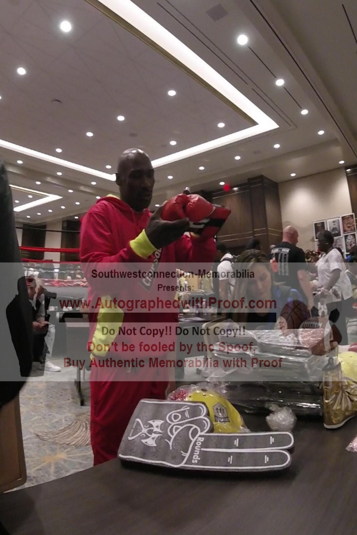 Demarcus Chop Corley Autographed Signed Glove Beckett BAS