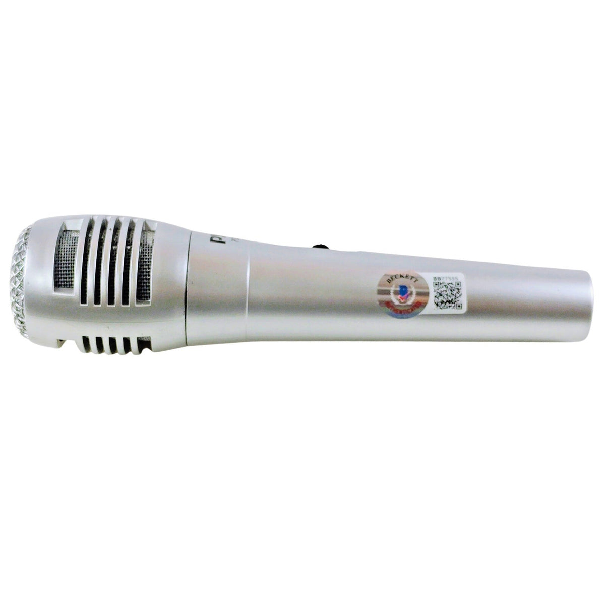 The Hurricane Signed Microphone Autograph Photo Beckett BAS
