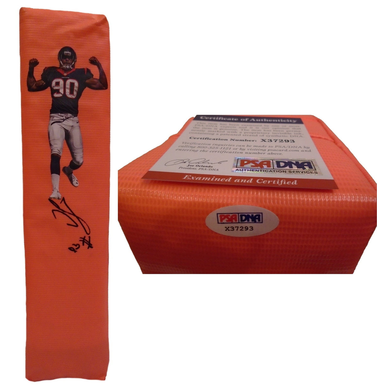 Jadeveon Clowney Houston Texans Autographed Trading Card PSA