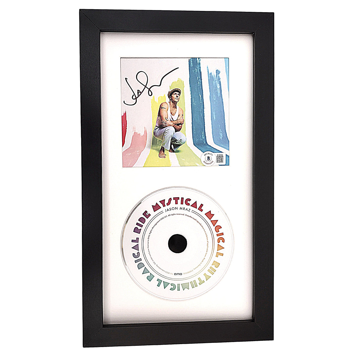 Jason Mraz Autographed Mystical Magical Cd Beckett BAS