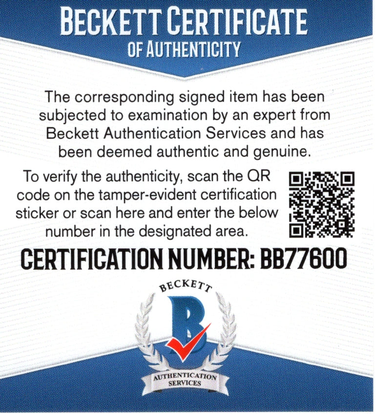 Jason Richardson Phoenix Suns Autographed Auto Trading Card Beckett BAS