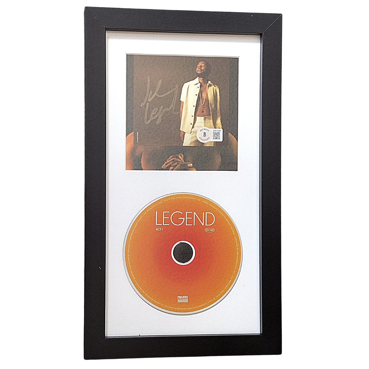 Autographed Beckett Authentication Cd BAS