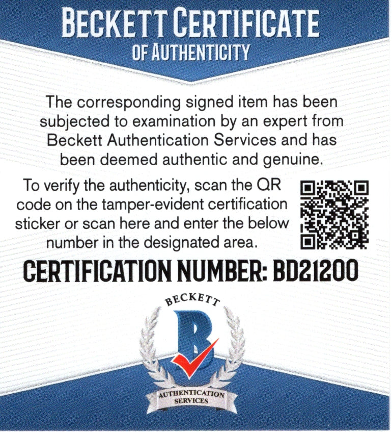 Jordan Eberle Seattle Kraken Autographed Autograph Trading Card Beckett BAS