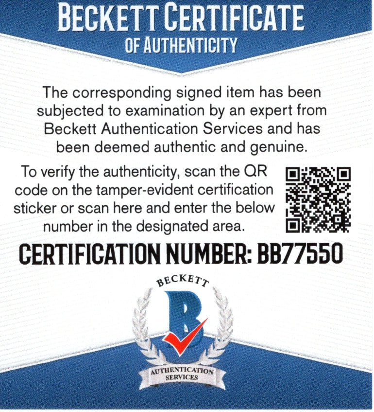 Kofi Kingston Auto Photo Beckett BAS