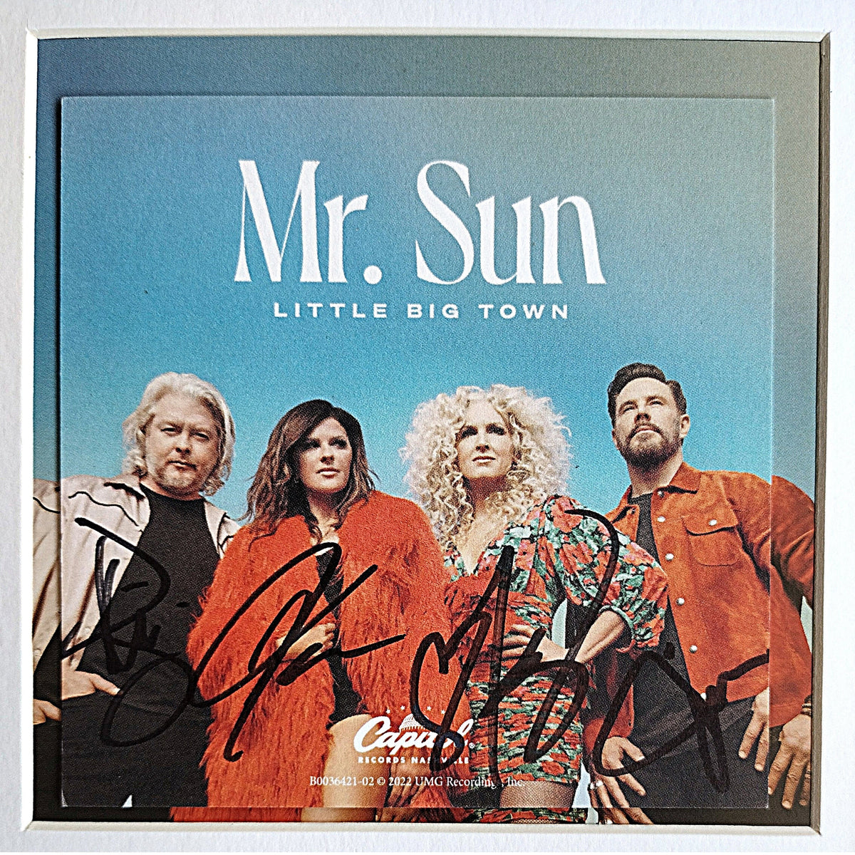 Little Big Town Autographed Mr Signed Trading Card Beckett BAS