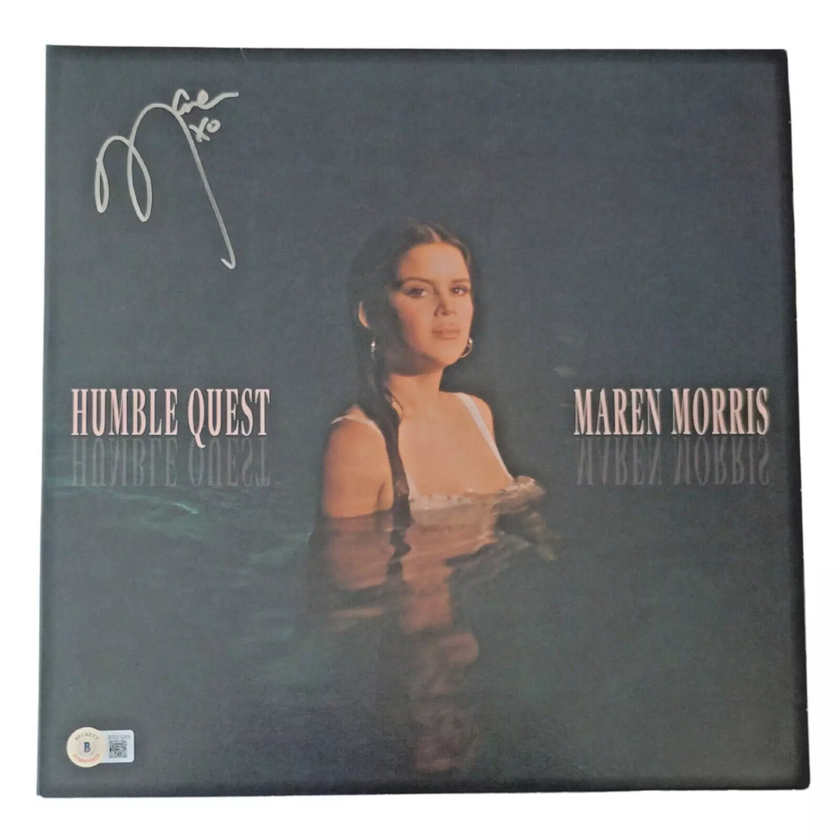 Maren Morris Signed Humble Quest Autograph Photo Beckett BAS