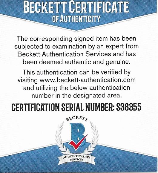 Mark Jankowski Autographed Calgary Flames Auto Photo Beckett BAS