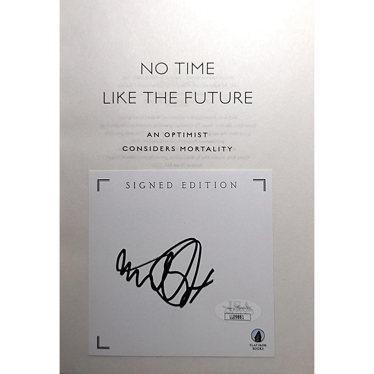 Michael Fox Signed No Time Like Autograph Cd JSA