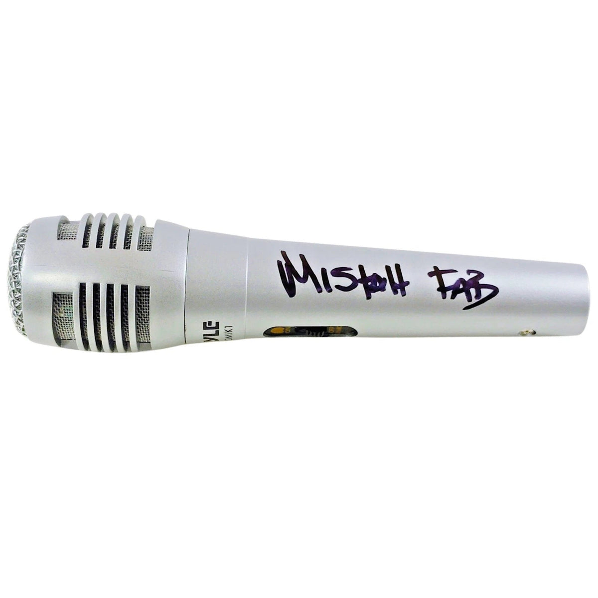 Mistah Signed Microphone West Coast Hyphy Auto Photo Beckett BAS