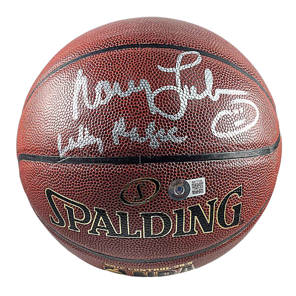 Nancy Lieberman Signed Spalding Autographed Photo Beckett BAS