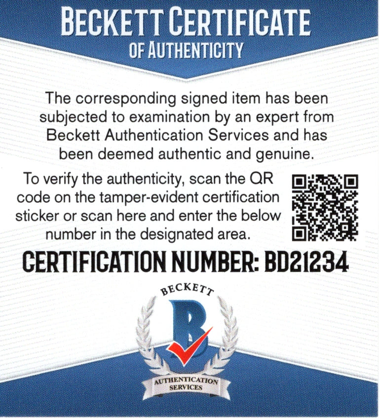 Nancy Wilson Signed You Auto Photo Beckett BAS
