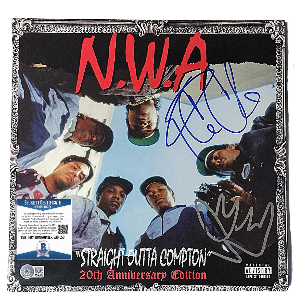 Ice Cube Signed Trading Card Beckett BAS