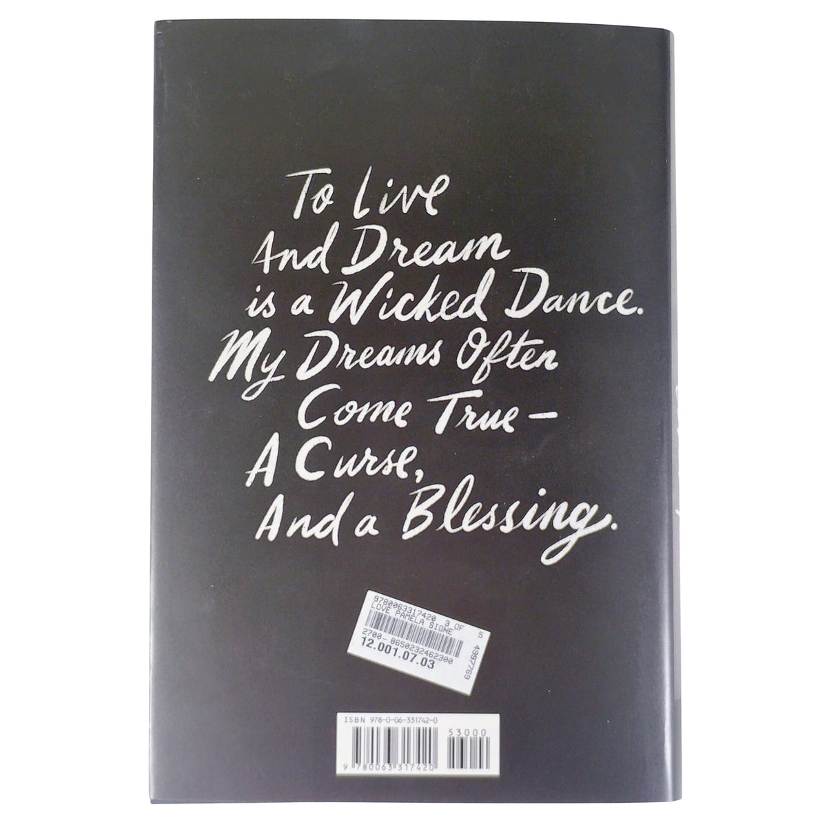 Pamela Anderson Autographed Love Pamela Hardcover 1st Edition Book - Beckett Authentication