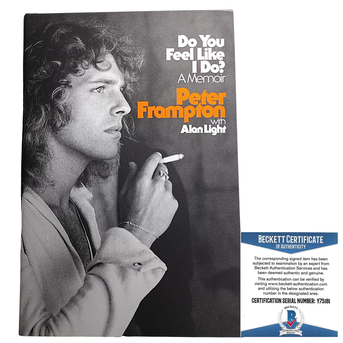 Peter Frampton Signed Do You Autographed Cd Beckett BAS