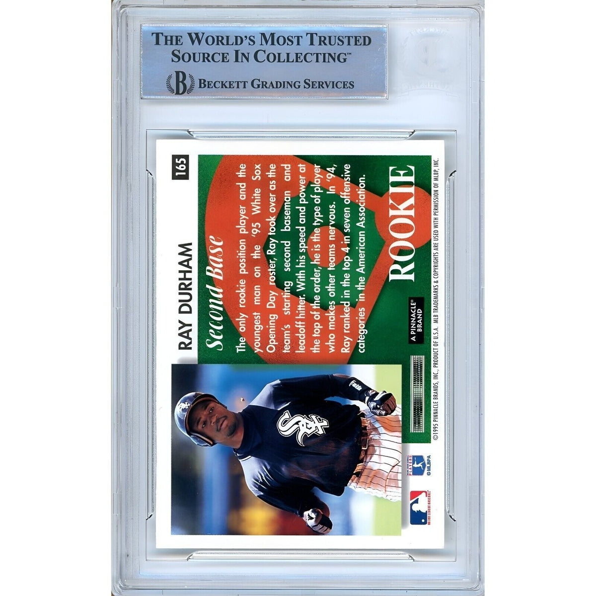 Ray Durham Chicago White Sox Autograph Trading Card Beckett BAS