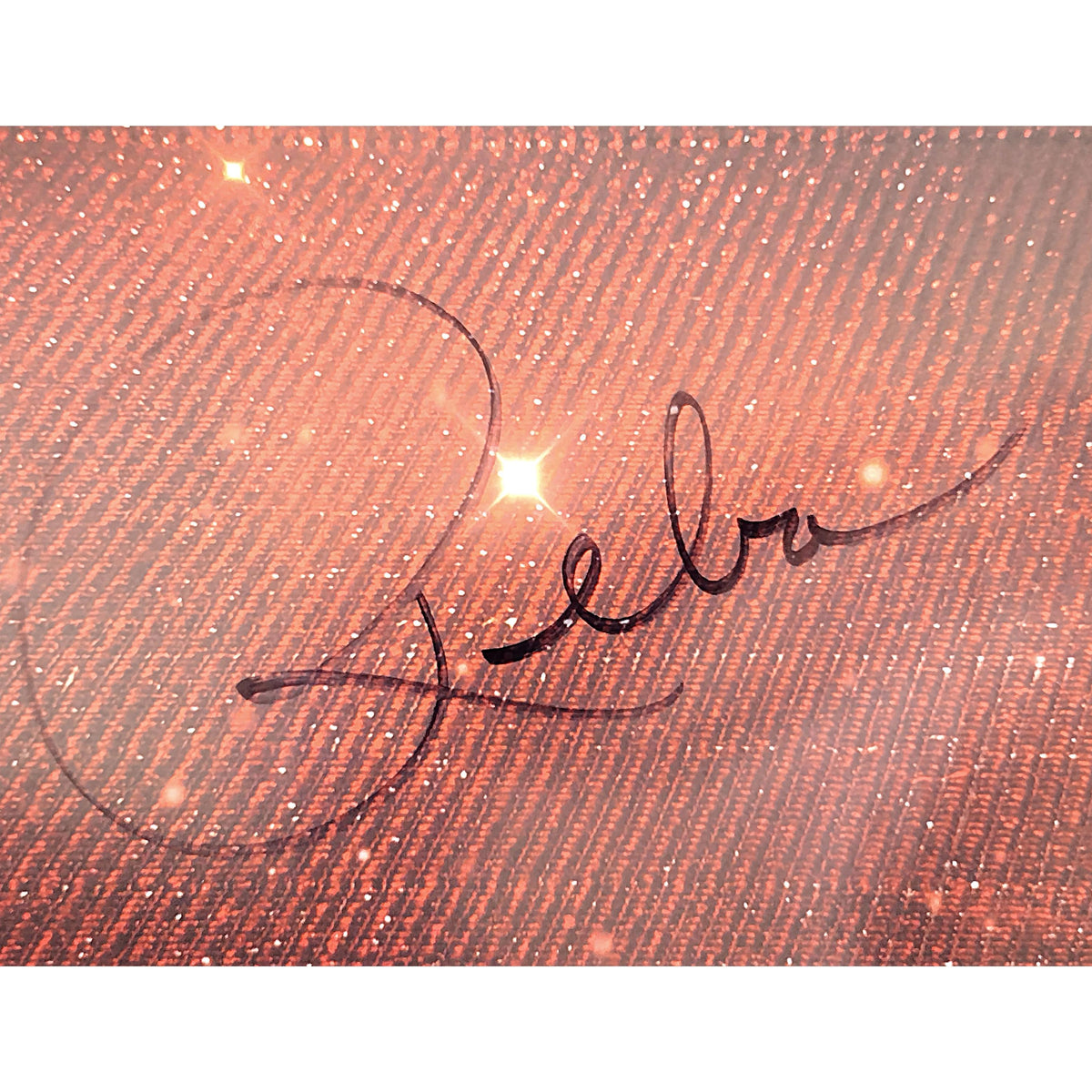 Reba Inch Poster Country Music Signed Photo Beckett BAS