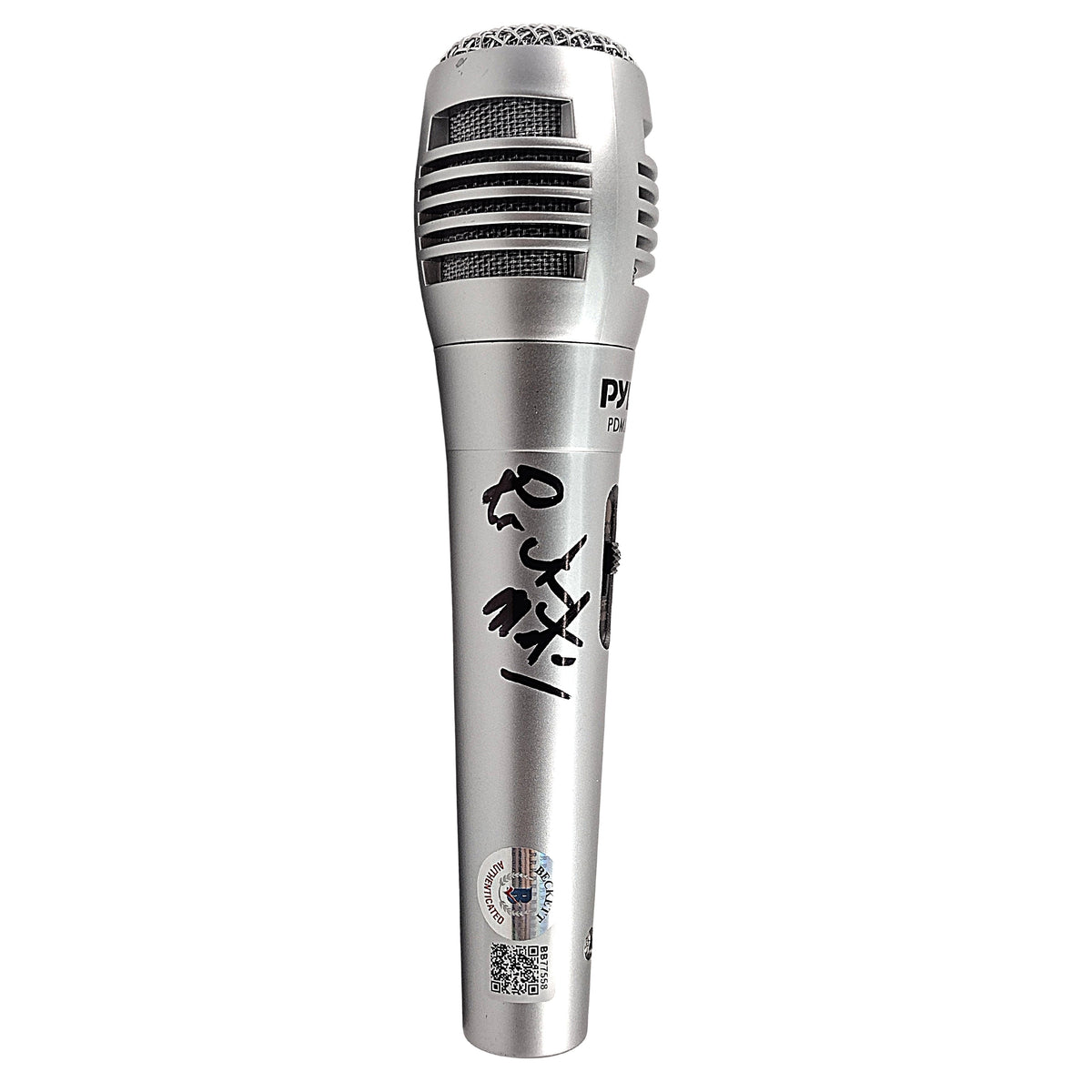 Ricky Morton Signed Microphone Autographed Photo Beckett BAS