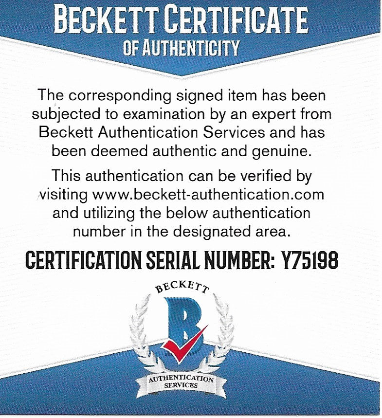 Trevor Hoffman Signed San Diego Autograph Jersey Beckett BAS