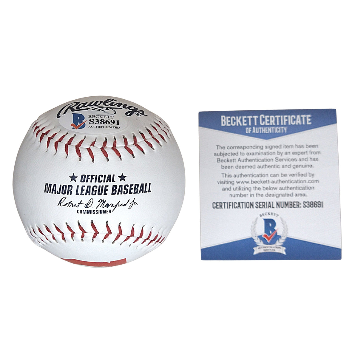 Tyler Naquin Signed Rawlings Cleveland Autograph Baseball Beckett BAS