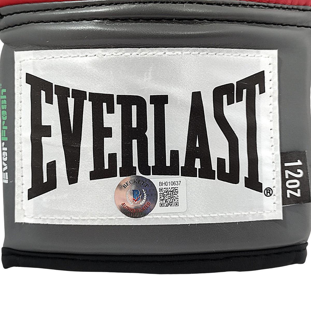 Winky Wright Signed Red Everlast Auto Glove Beckett BAS