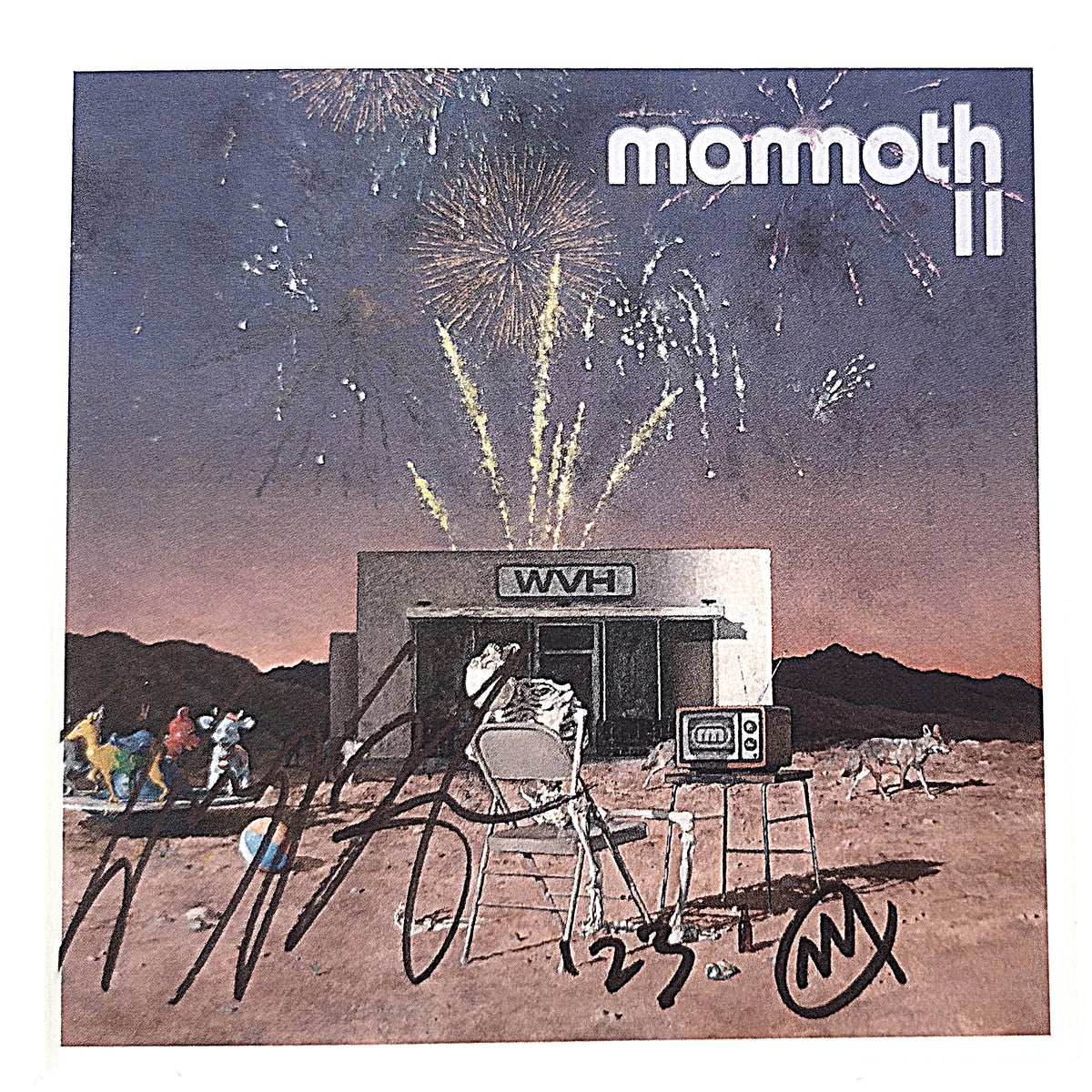 Wolfgang Van Halen Signed Cd Beckett BAS