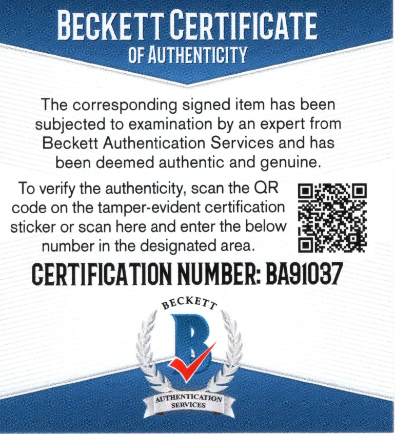 Yo Signed Microphone Auto Photo Beckett BAS