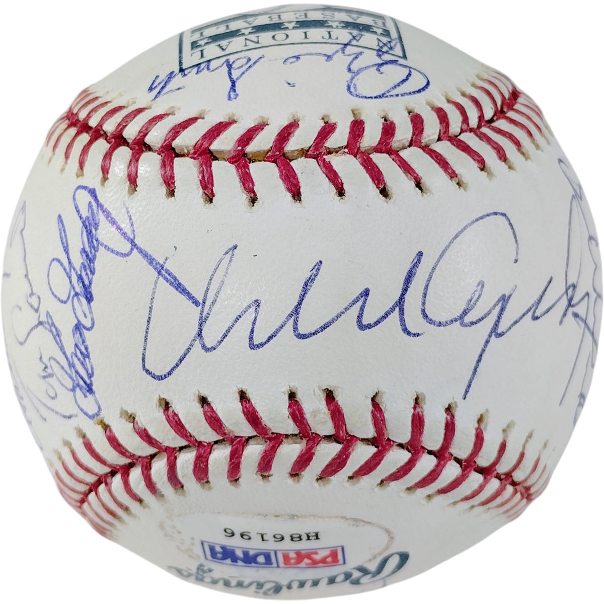 Baseball Hall Of Fame Multi Autographed Autograph Beckett BAS