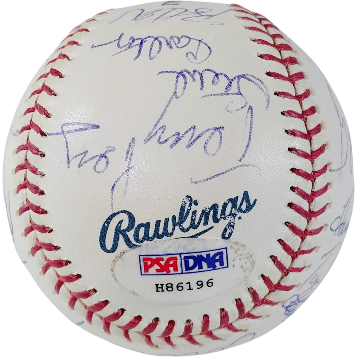 Baseball Hall Of Fame Multi Autographed Beckett BAS