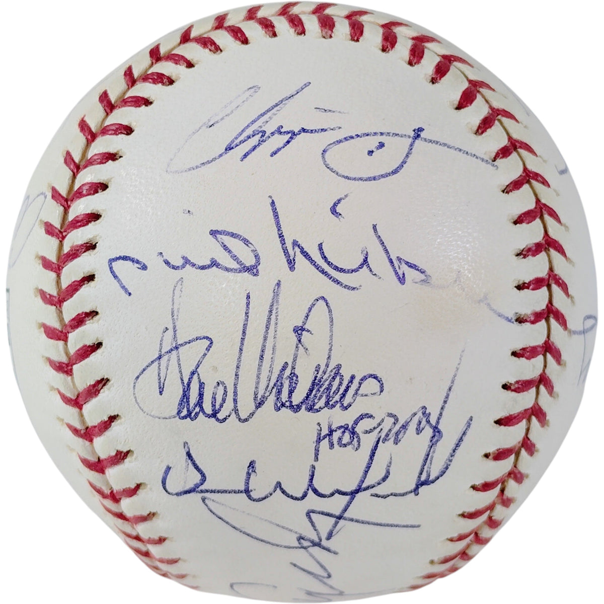 Baseball Hall Of Fame Multi Autographed Beckett BAS