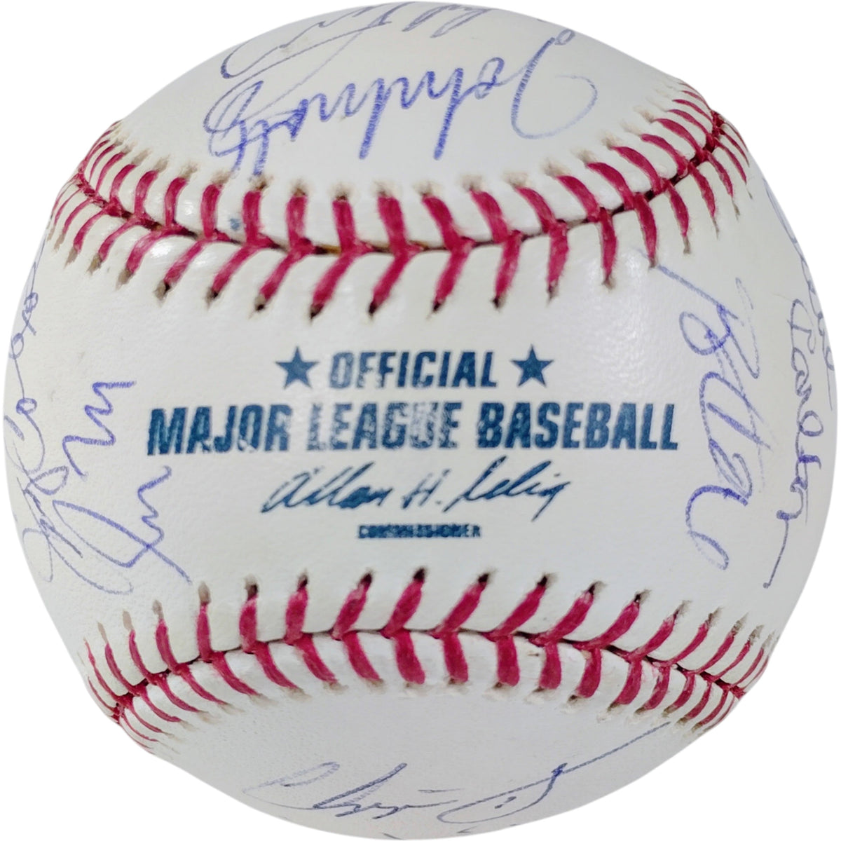 Baseball Hall Of Fame Multi Autographed Autograph Beckett BAS
