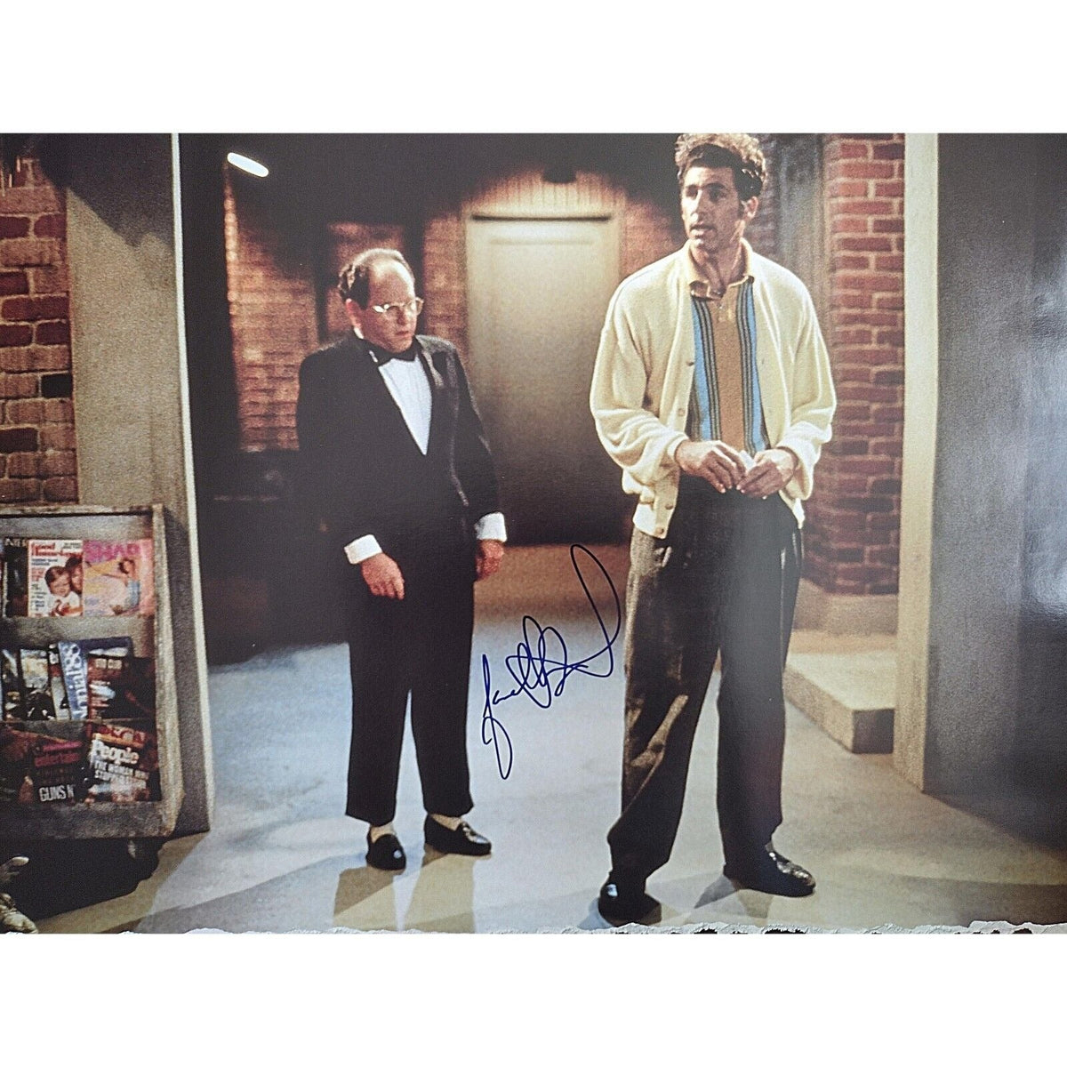 Jason Alexander Autographed Seinfeld The Autograph Trading Card JSA