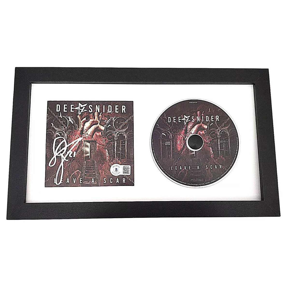 Dee Snider Autographed Leave Signed Cd Beckett BAS