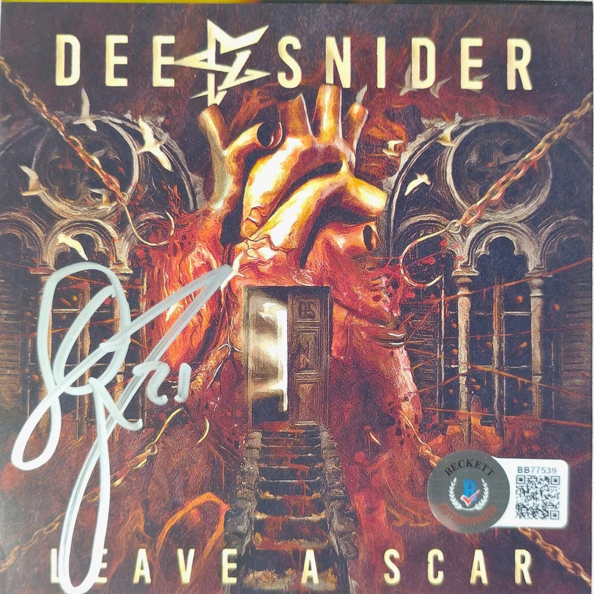 Dee Snider Autographed Leave Signed Cd Beckett BAS