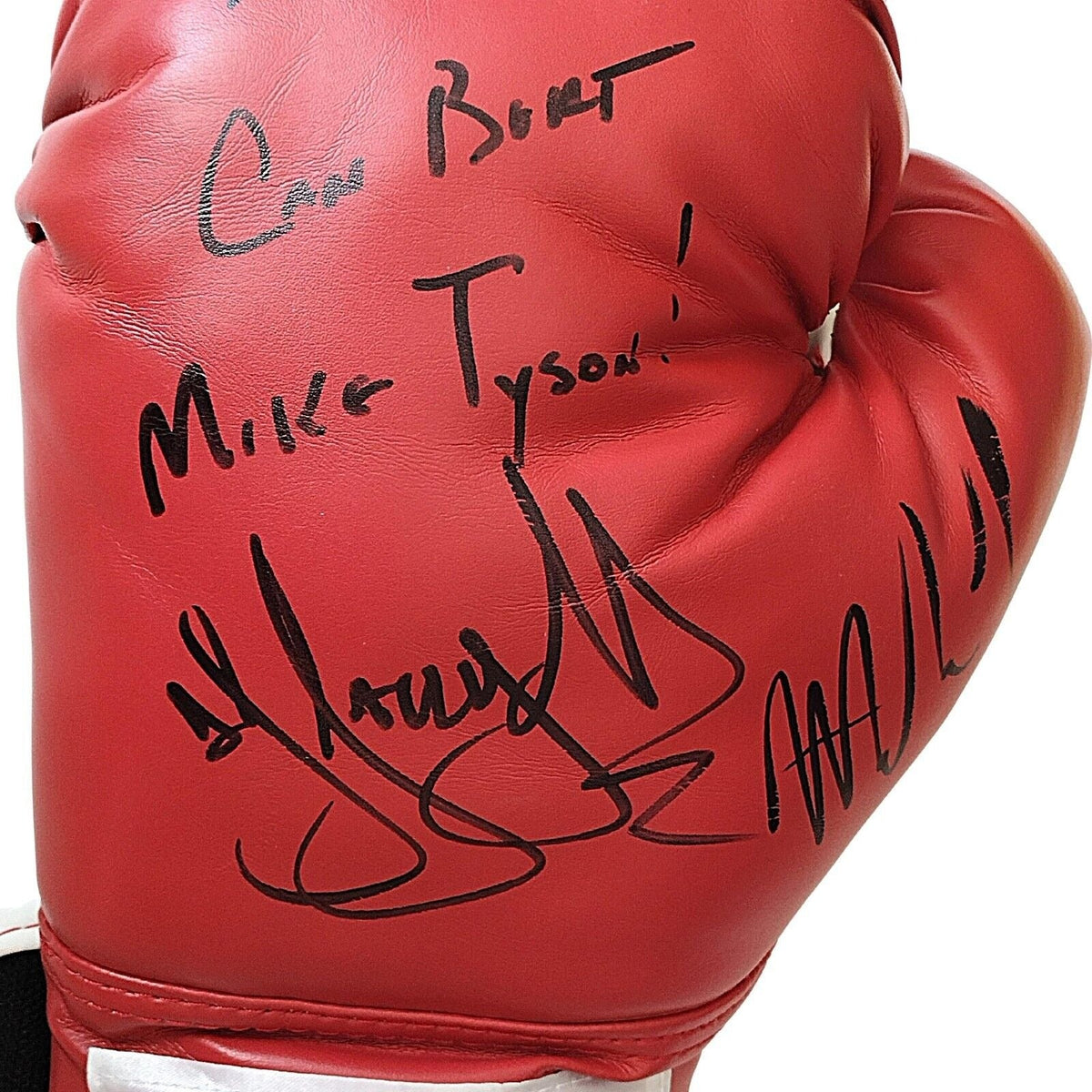 Mike Tyson Auto Glove JSA
